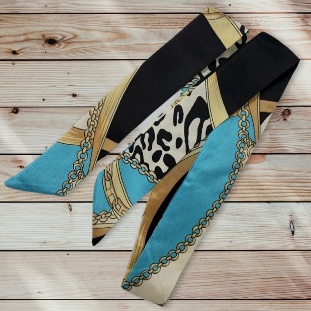 2 - Multi Color Satin Twilly’s